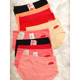 Combo 5 quần lót cotton nữ đôi môi quyến rũ,sexy thoáng mát giá cực rẻ