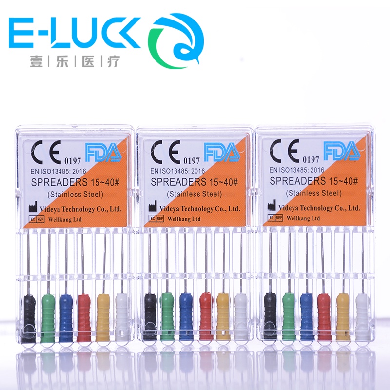 Bộ 6 Cây Dũa Móng Tay 21 / 25mm Bằng Thép Không Gỉ Chuyên Dụng Cho Nha Khoa