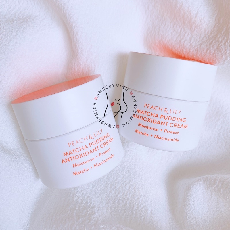 Kem dưỡng Peach Lily Matcha Pudding Antioxidant Cream 50ml