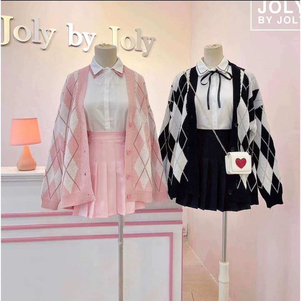 Áo khoác len DA87 phong cách HQ trẻ trung Cin House