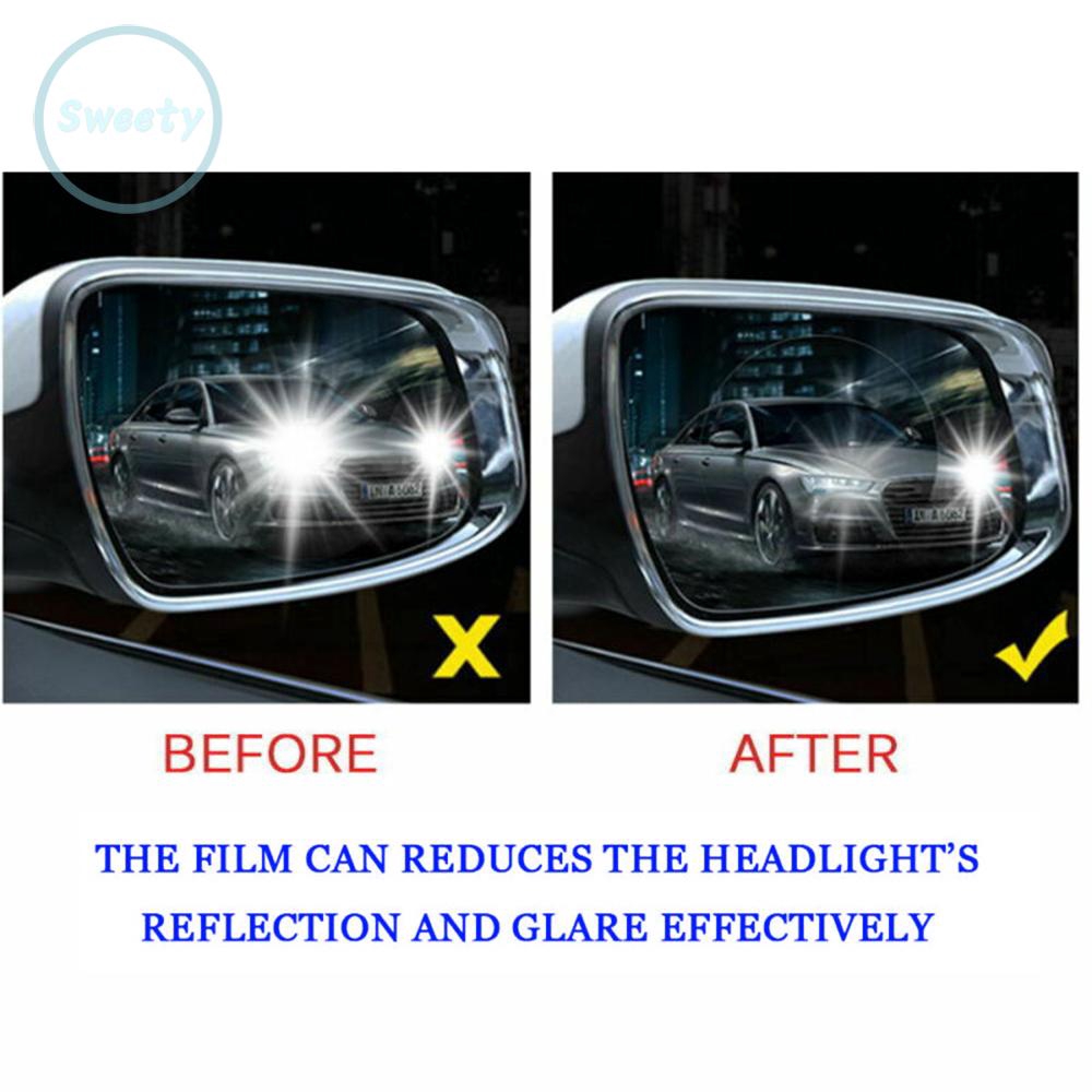 Set 2 miếng dán chống thấm nước cho kính chiếu hậu xe ô tô | BigBuy360 - bigbuy360.vn