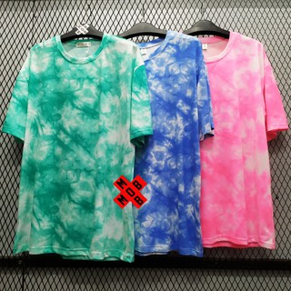 Áo thun unisex form rộng Tie-Dye