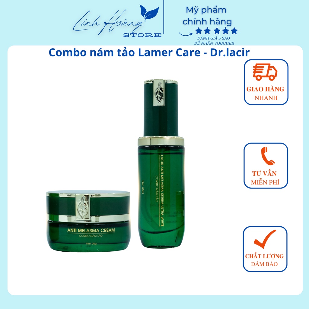 combo nám tảo lamer care dr.lacir
