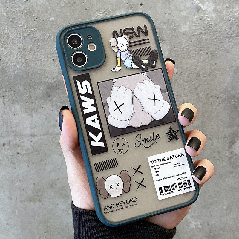 Ốp điện thoại mặt nhám bảo vệ camera cho Iphone 12 Mini 11 Pro Max X XS XR SE 2020 8 7 6 6S Plus | BigBuy360 - bigbuy360.vn