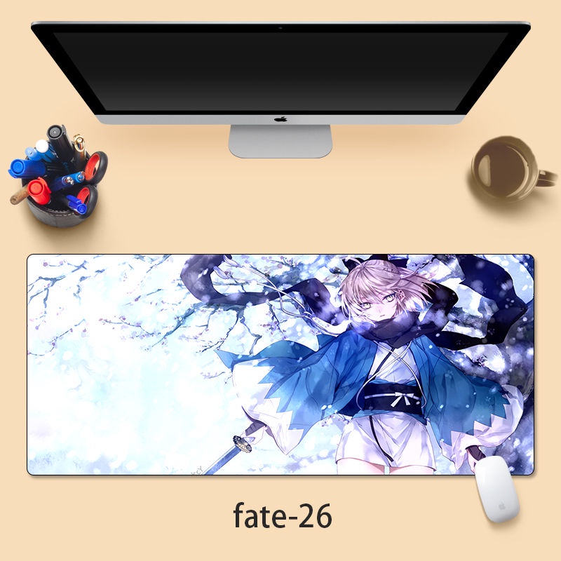 Lót ChuộT + BàN PhíM Cỡ LớN In HìNh Anime Fate 700x300