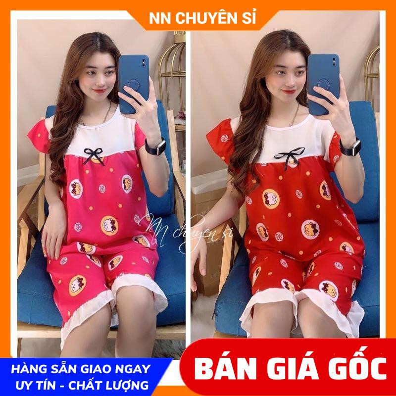 Đồ bộ mặc nhà ⚡ Đồ bộ nữ dễ thương ⚡ Đồ bộ bò sữa⚡ Chất vải kate Thái mềm mịn LV03 ⚡Ảnh thật ⚡