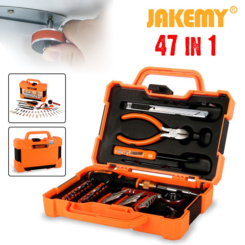 Bộ dụng cụ sửa chữa tua vít đa năng Jakemy JM 8146 47 in 1 chính hãng