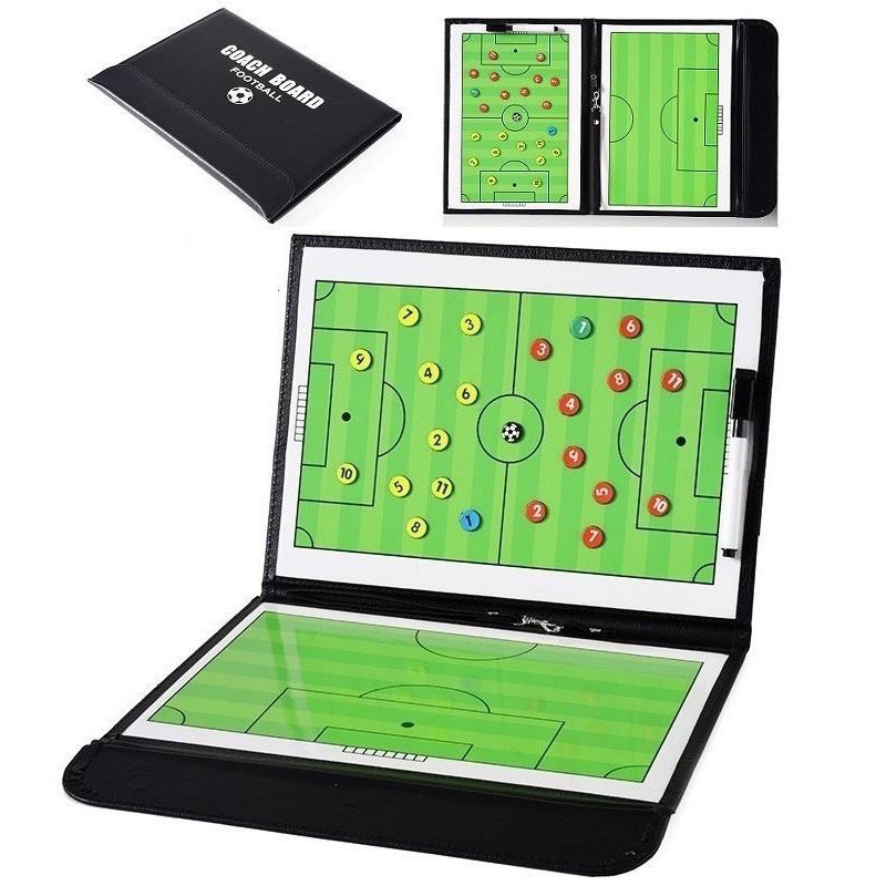 Sơ Đồ Chiến Thuật Bóng Đá Cao Cấp, Bảng Chiến Thuật Bóng Đá Gấp Gọn 24x32cm