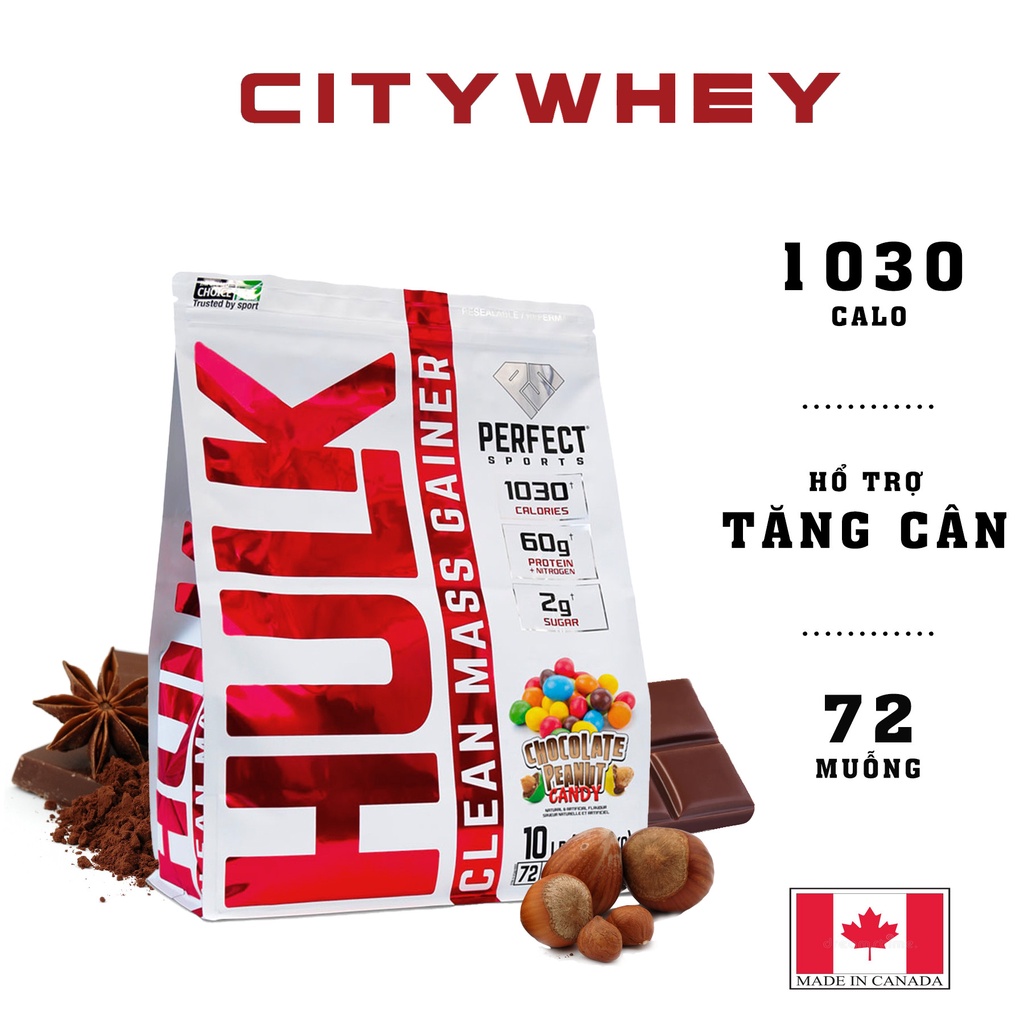 MASS GAINER SỮA TĂNG CÂN CLEAN MASS GAINER HULK 10KG ,TĂNG CÂN CHO NGƯỜI GẦN,THAY BỮA PHỤ - HÀNG HÃNG