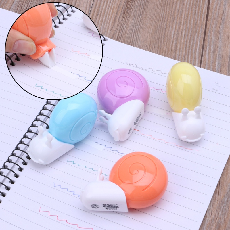 Băng Keo Chỉnh Sửa Hình Ốc Sên Mini Cho Sổ Lưu Niệm