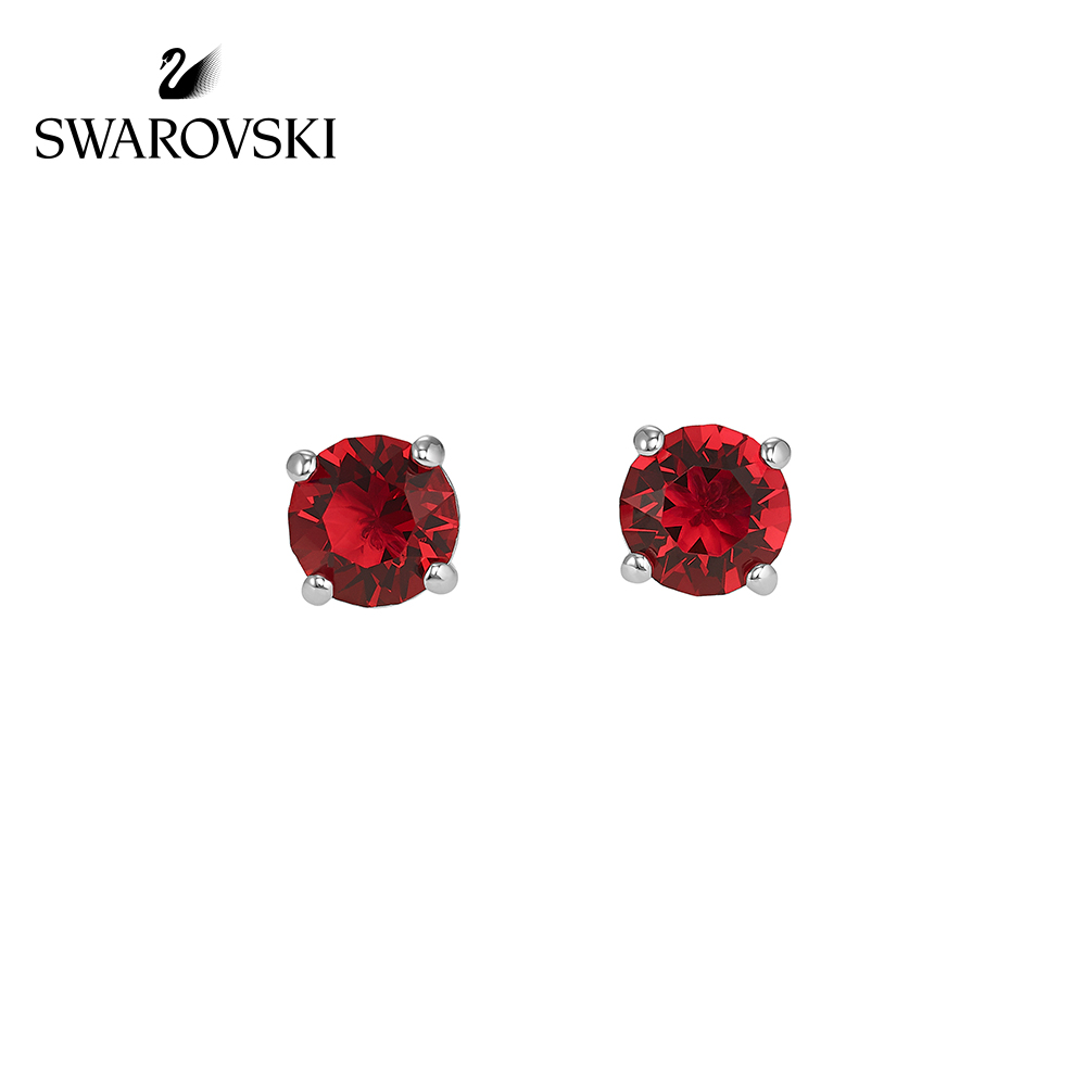 FLASH SALE 100% Swarovski Bông Tai Cá Tính Nữ ATTRACT Thiết kế đơn giản Tươi trẻ và Thanh lịch FASHION Earrings trang sức đeo Trang sức