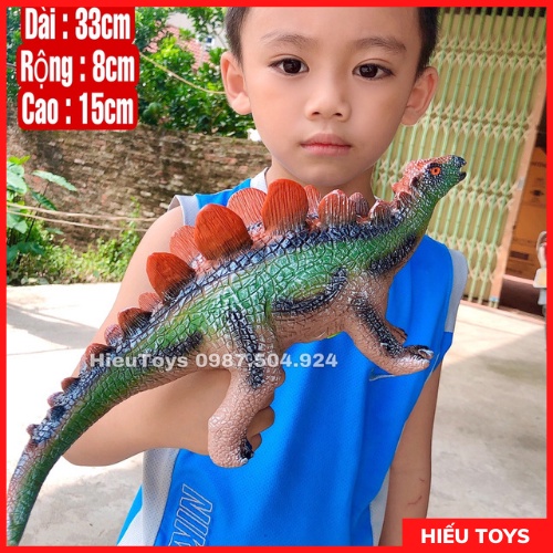 Khủng Long Bạo Chúa Size Nhỏ Có Nhạc Lót Bông Chất Liệu Cao Su Mềm Cao Cấp Màu Sắc Đẹp Đồ Chơi Trẻ Em Hiếu Toys
