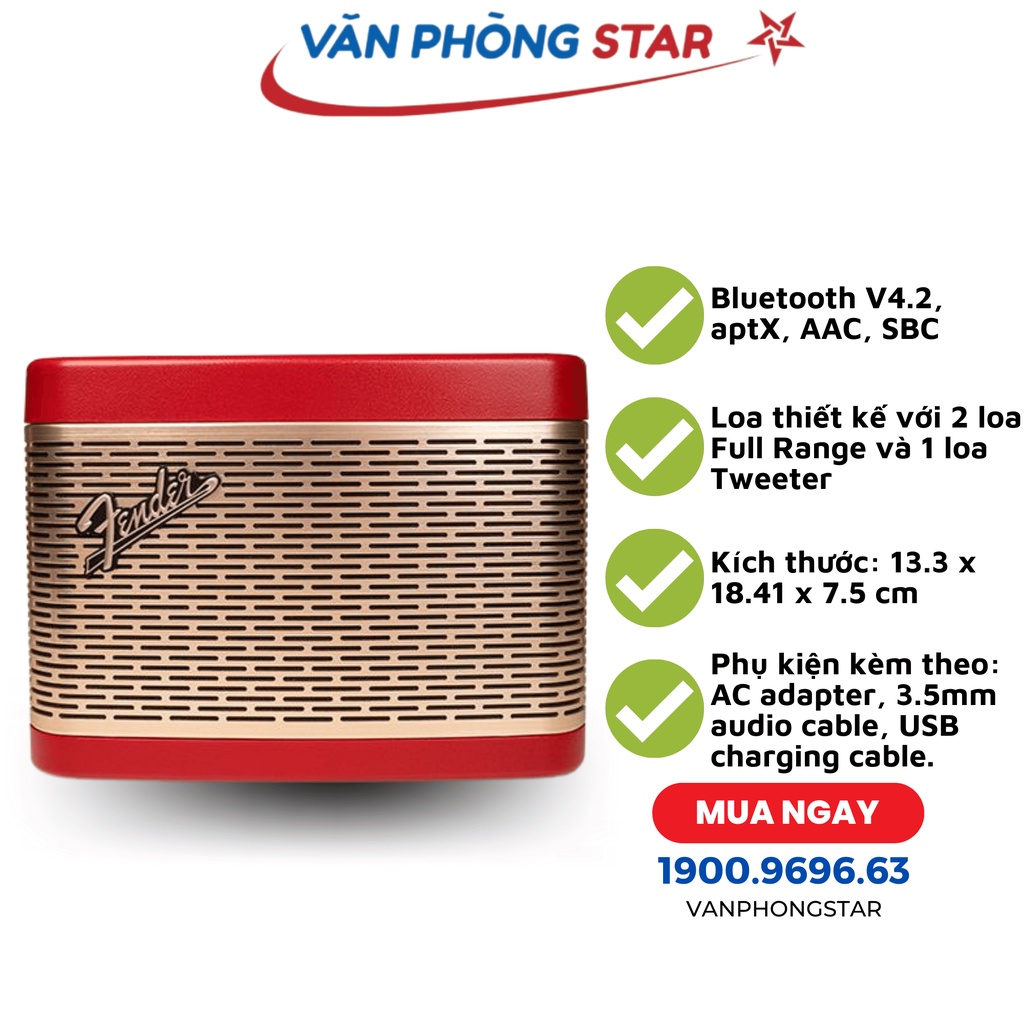 Loa di động Fender Newport 2 chính hãng