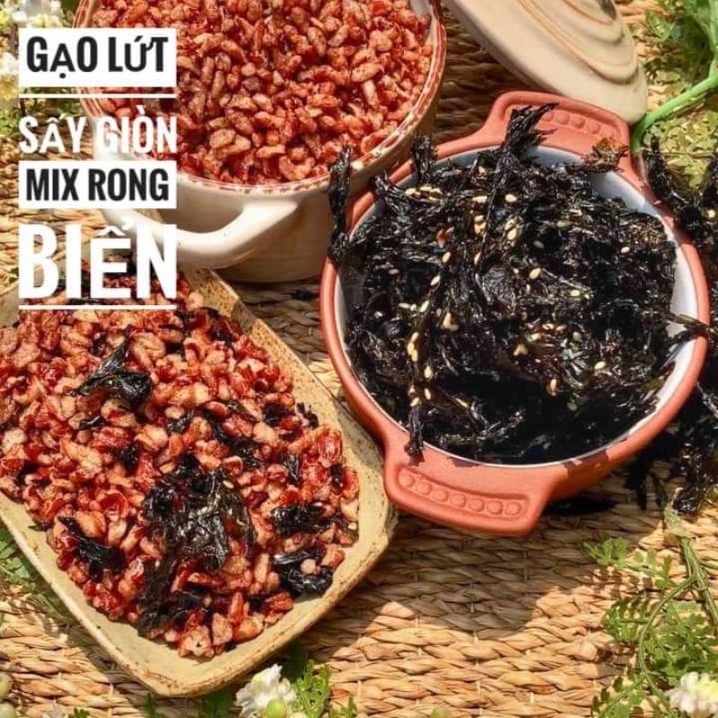 Gạo lứt sấy rong biển 100g