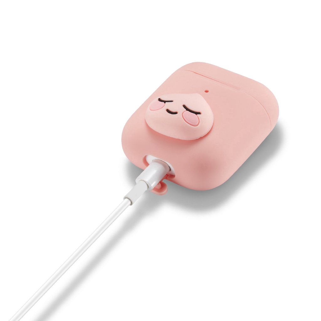 👏Ready Stock🎀 Vỏ bảo vệ hộp sạc tai nghe không dây Bluetooth Airpods 1/2 hình Kakao & BT21 hoạt hình đáng yêu bằng silicon | BigBuy360 - bigbuy360.vn