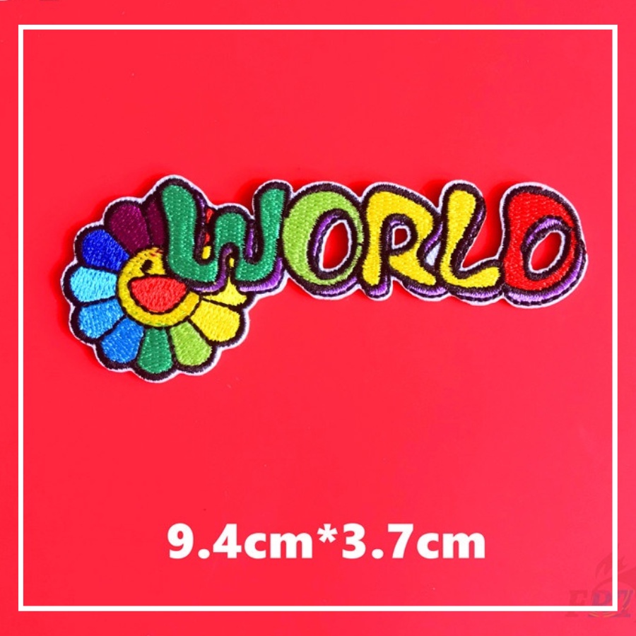 Sticker ủi áo làm miếng dán quần áo rách,Phụ Kiện Thời Trang logo ủi áo,miếng vá quần áo,dán áo phao, Patch dán balo