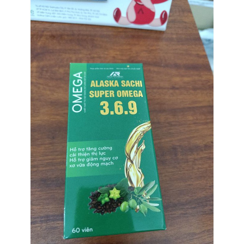 Bổ mắt Omega 3,6,9 Alaska sachi