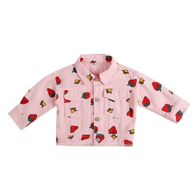 Áo khoác Denim thời trang cho bé gái