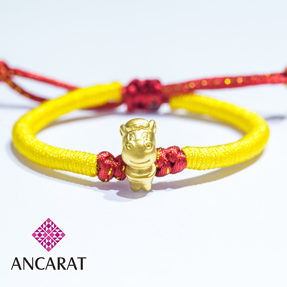 Charm vàng 24k Kim Ngọ MS12 - Miễn phí tết vòng tay - ANCARAT