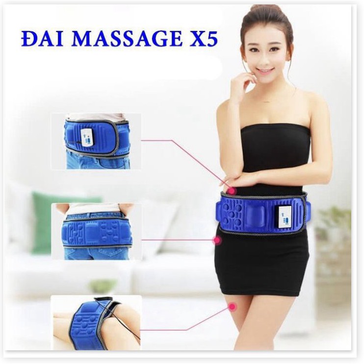 Máy mat xa đánh tan mỡ bụng 🍒Free ship 🍒Hàng chính hãng nhập khẩu Malaysia