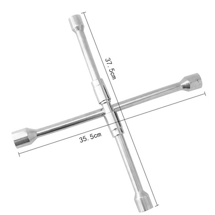 Tay công chữ thập tháo lốp ô tô,xe hơi, xe tải, xe hơi 4 đầu 17,19,21,23mm chắc chắn