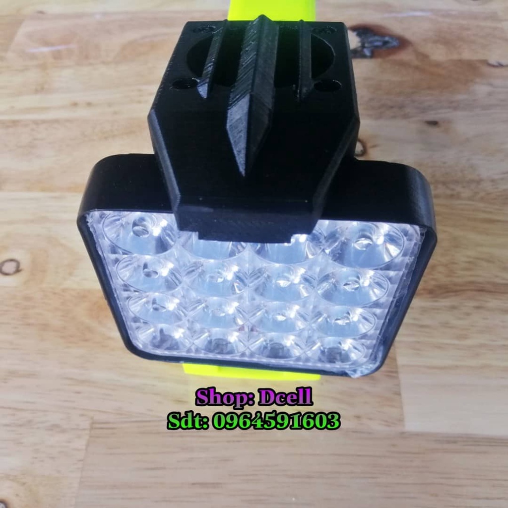 Đèn Led Dùng Pin Ryobi 18v In 3D Siêu Bền - Đèn Pin Cầm tay