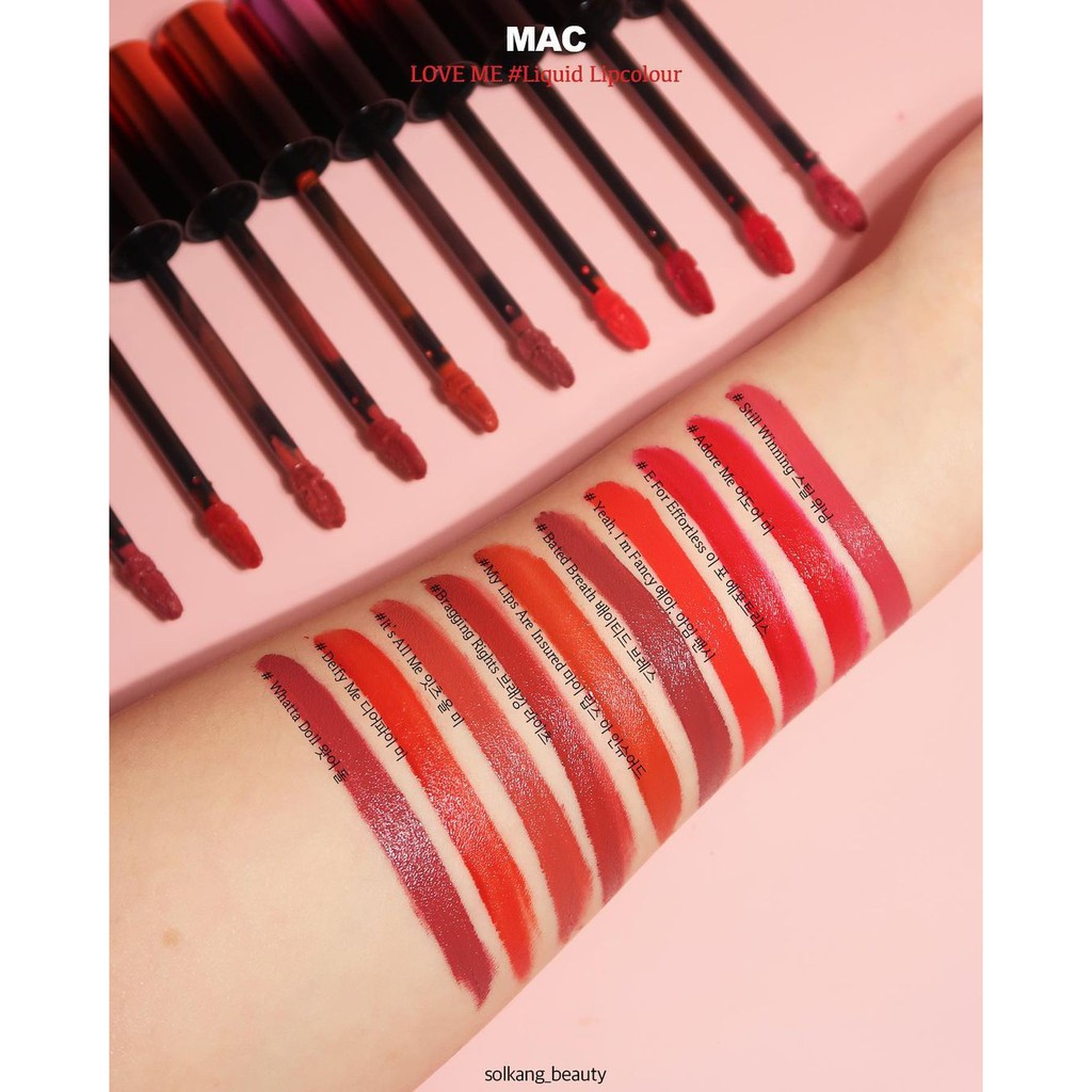 MAC - Son kem bán lì Love Me Liquid Lipcolour 3.1ml