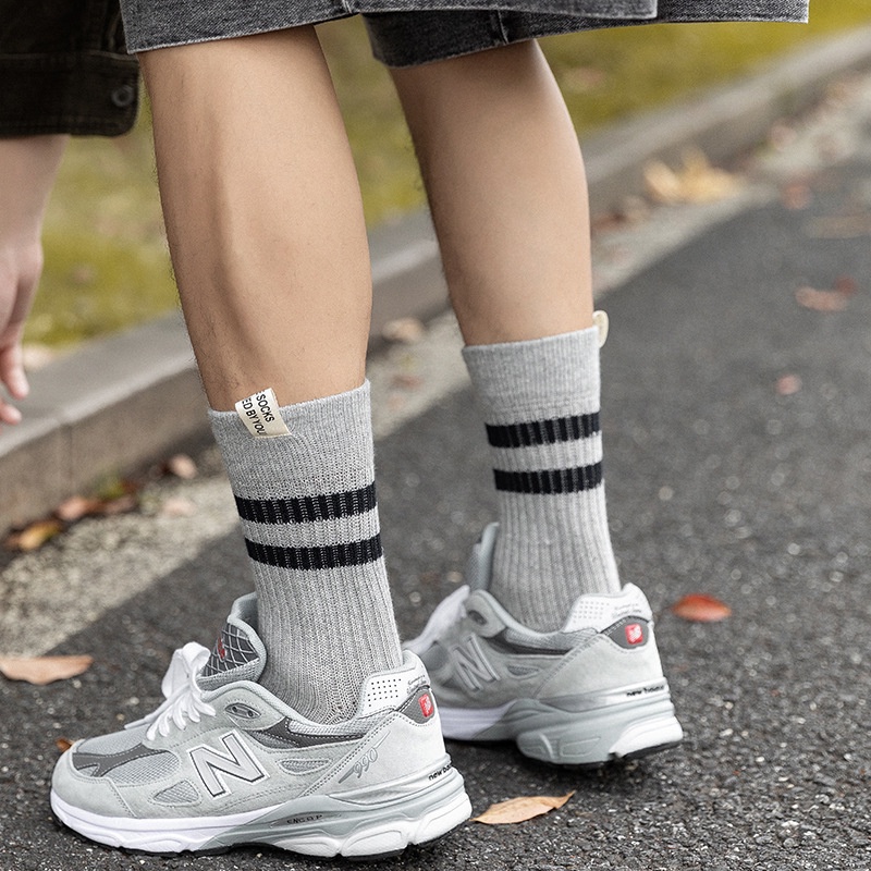 Tất thể thao cao cổ 2 sọc ( The Sock Loved by You )
