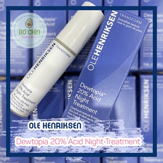Serum sáng da, giảm nhăn Ole Henriksen Dewtopia 20% Night Treatment