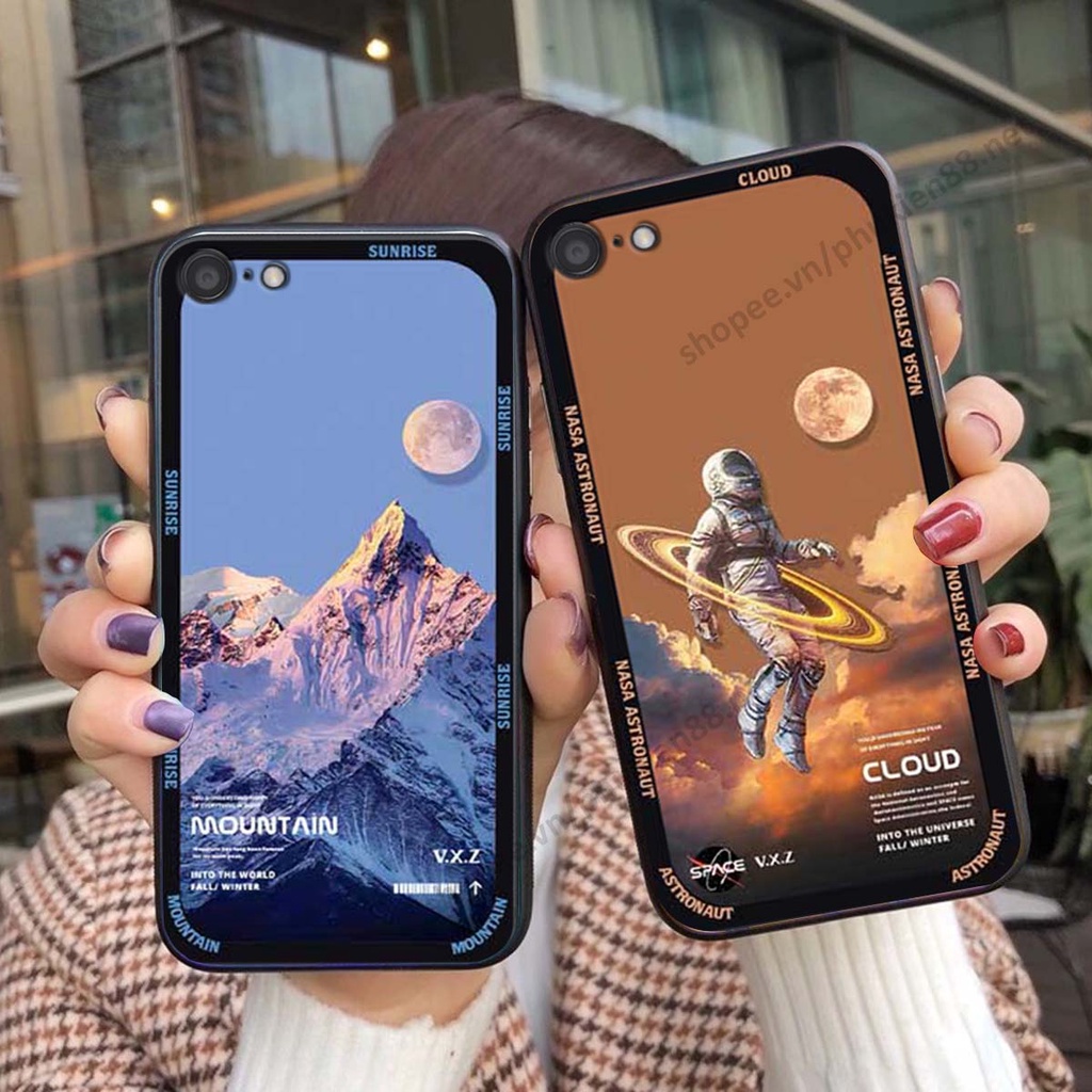Ốp Oppo A71 / A83 hình vũ trụ, mountain, cloud phong cách cá tính