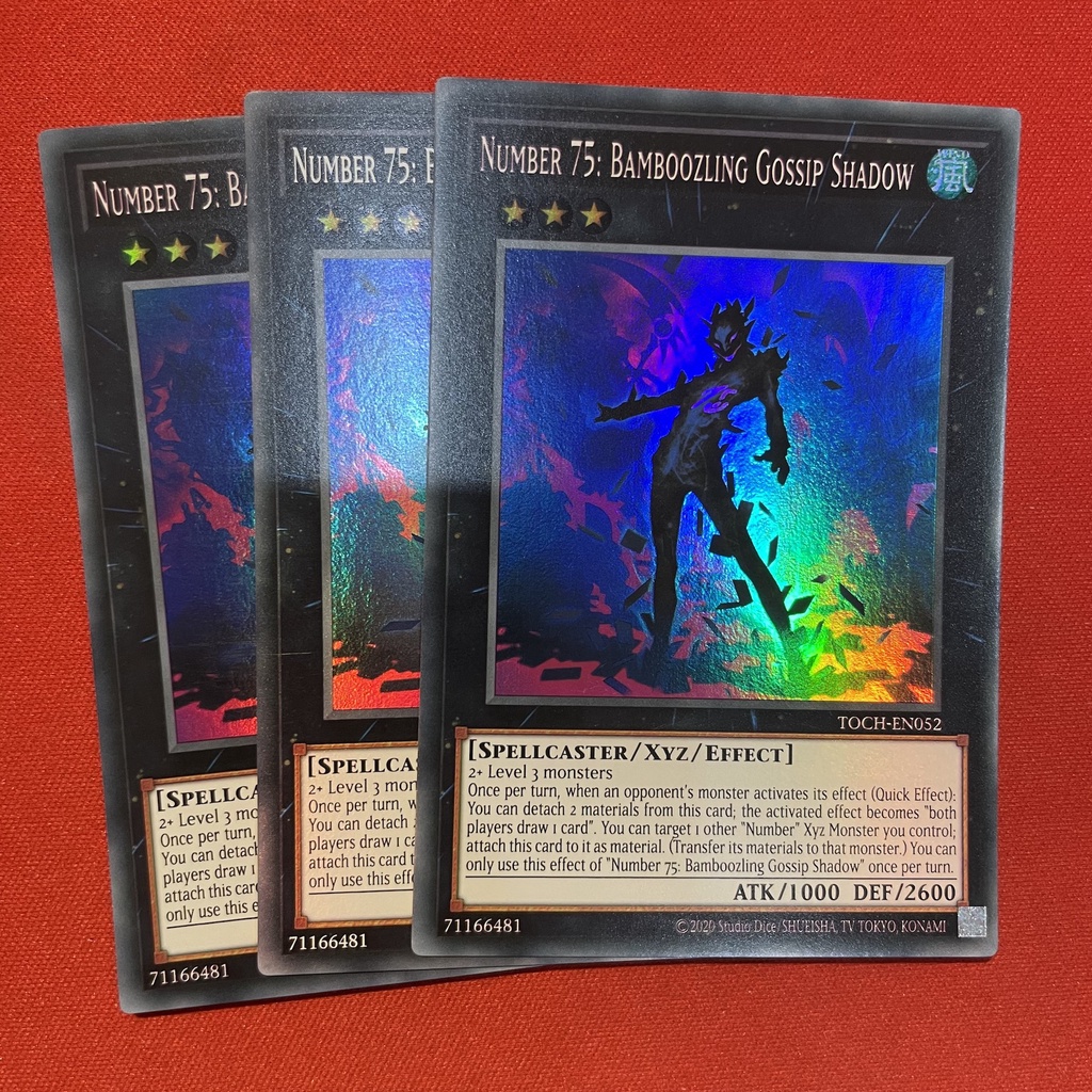 [EN][Thẻ Bài Yugioh Chính Hãng] Number 75: Bamboozling Gossip Shadow