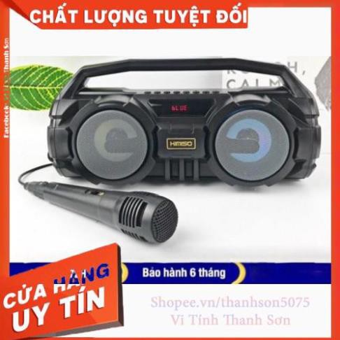 Loa Karaoke Bluetooth Xách Tay KM-S1 - Tặng Kèm 1 Mic Có Dây - Vi Tính Thanh Sơn