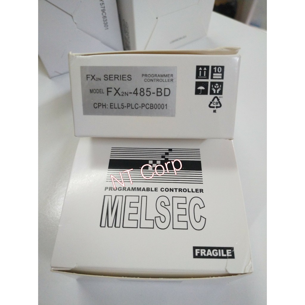 FX2N-485-BD Board mở rộng truyền thông cho PLC Mitsubishi FX2N giao tiếp với HMI, biến tần, đồng hồ, ...