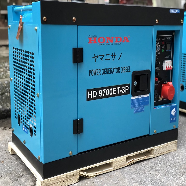 Máy Phát Điện Honda Chạy Dầu 6Kw HD9700ET3