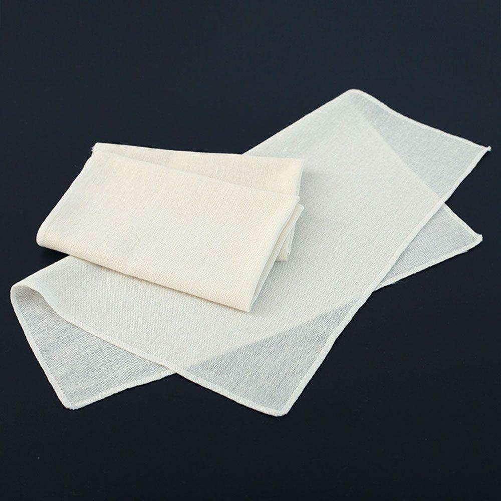 Tấm Vải Cotton Không Dính Nhiều Kích Cỡ Màu Trắng Dùng Lọc Thức Ăn