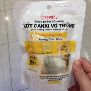 XỐT CANXI VỎ TRỨNG KEWPIE GÓI 10ml x 10