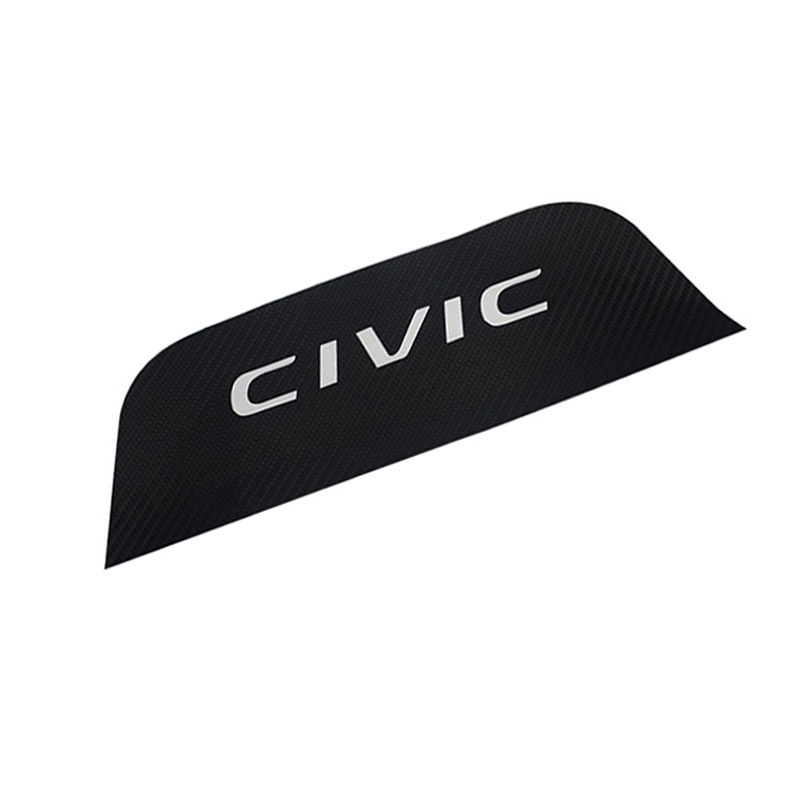 Miếng Dán Đèn Phanh Xe Bằng Sợi Carbon Cho Xe Honda Civic
