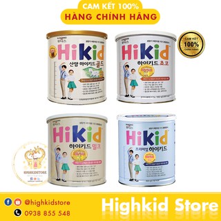 Sữa Hikid Dê, vani, socola, tách béo - 600g Chính hãng - Có tem NK Phương