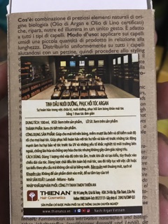 Tinh dầu dưỡng tóc Nashi argan 100ml