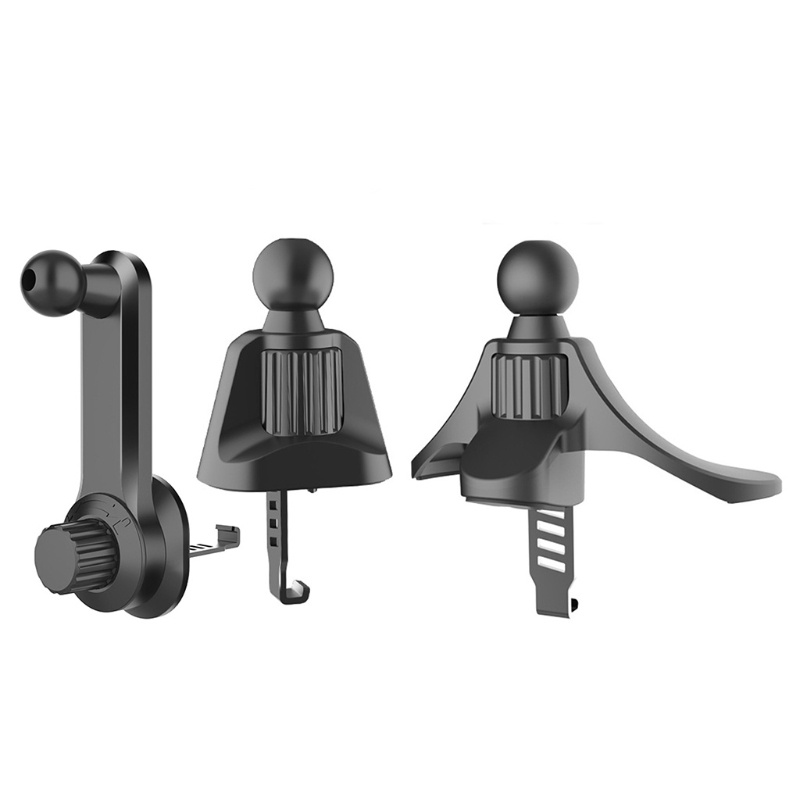 Giá Đỡ Điện Thoại Kiêm Sạc Gắn Lỗ Thông Gió Xe Hơi Kích Thước 17mm
