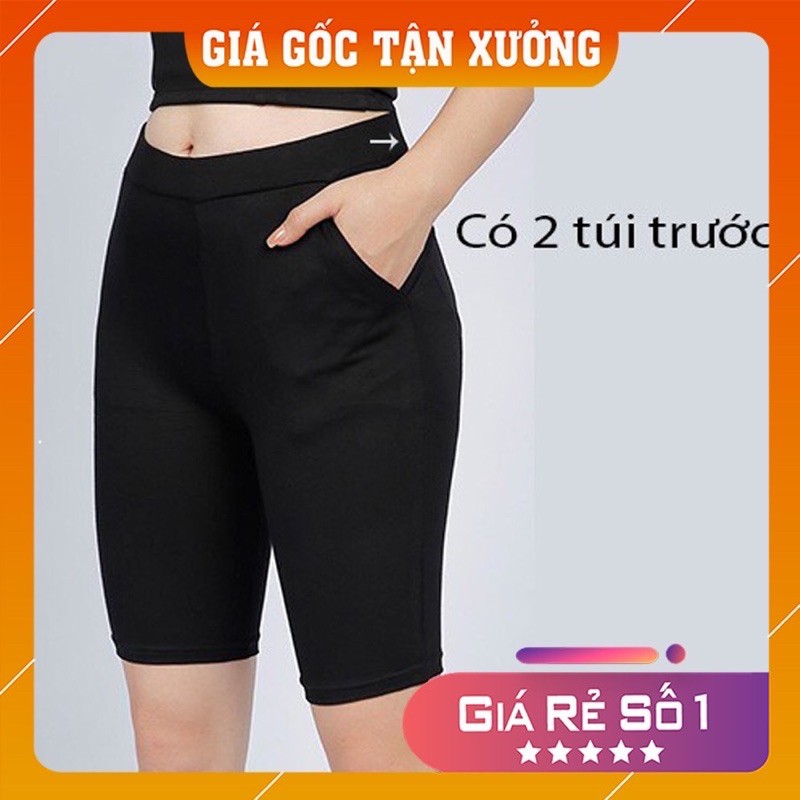 quần legging cotton ngố nữ