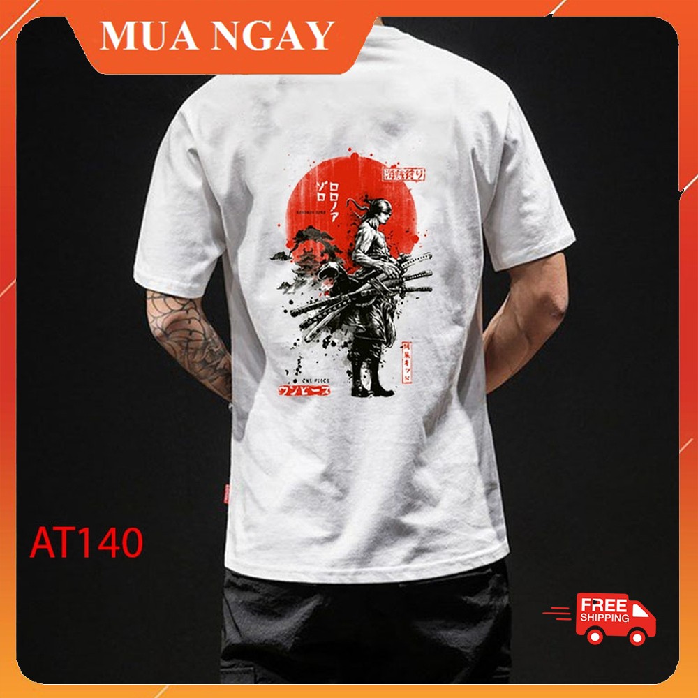 Áo thun nam nữ in hình Zoro siêu đẹp cao cấp PABINO AT140D