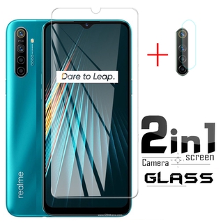 Kính Cường Lực 2 Trong 1 Bảo Vệ Màn Hình Cho Oppo Realme 5i / Realme 5i / Steklo Realmi 5 / I / Rmx2030
