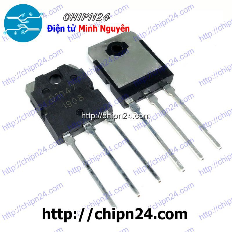 [1 CON] Transistor D1047 TO-264 NPN 12A 140V (2SD1047 1047)