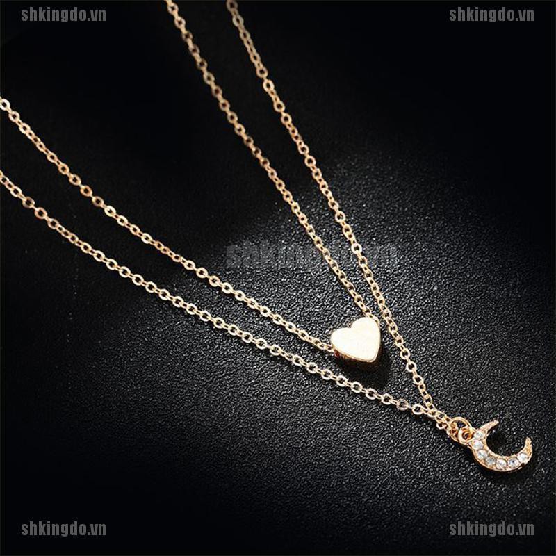 Vòng cổ choker nhiều lớp thời trang dành cho nữ