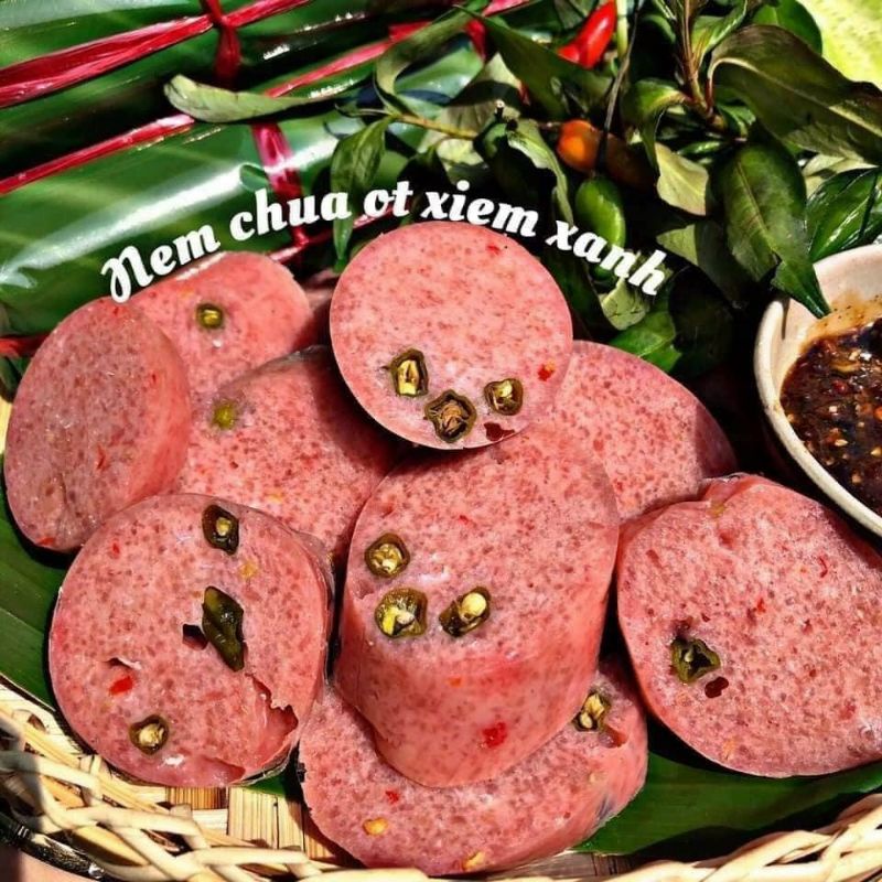 40k cây 240gr Nem Chua Ớt Xiêm Xanh(giao hỏa tốc TP HCM)