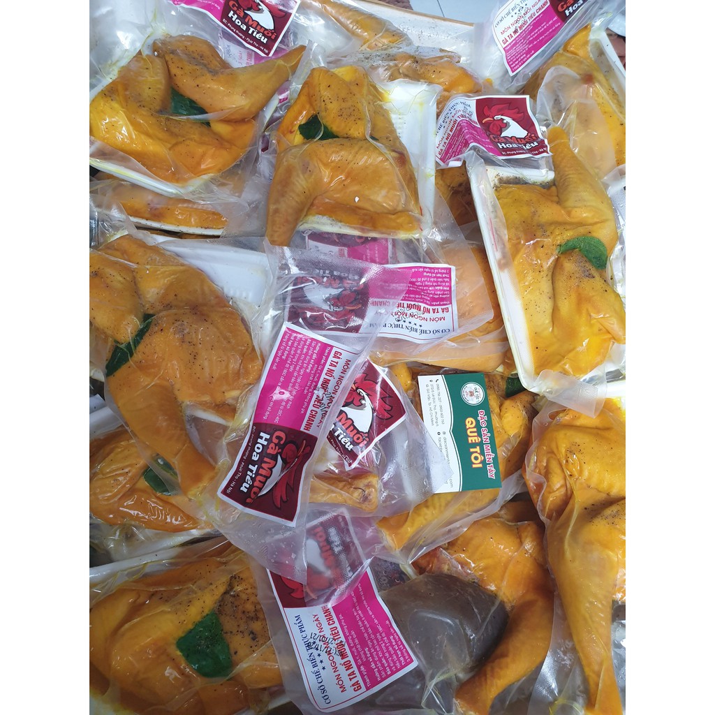 Gà muối hoa tiêu - Gà ủ muối tiêu - Gà đồi nổ tiêu chanh - Ship HCM siêu tốc 1-2h | BigBuy360 - bigbuy360.vn