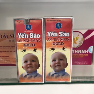 Siro Yến Sào ăn ngủ ngon gold