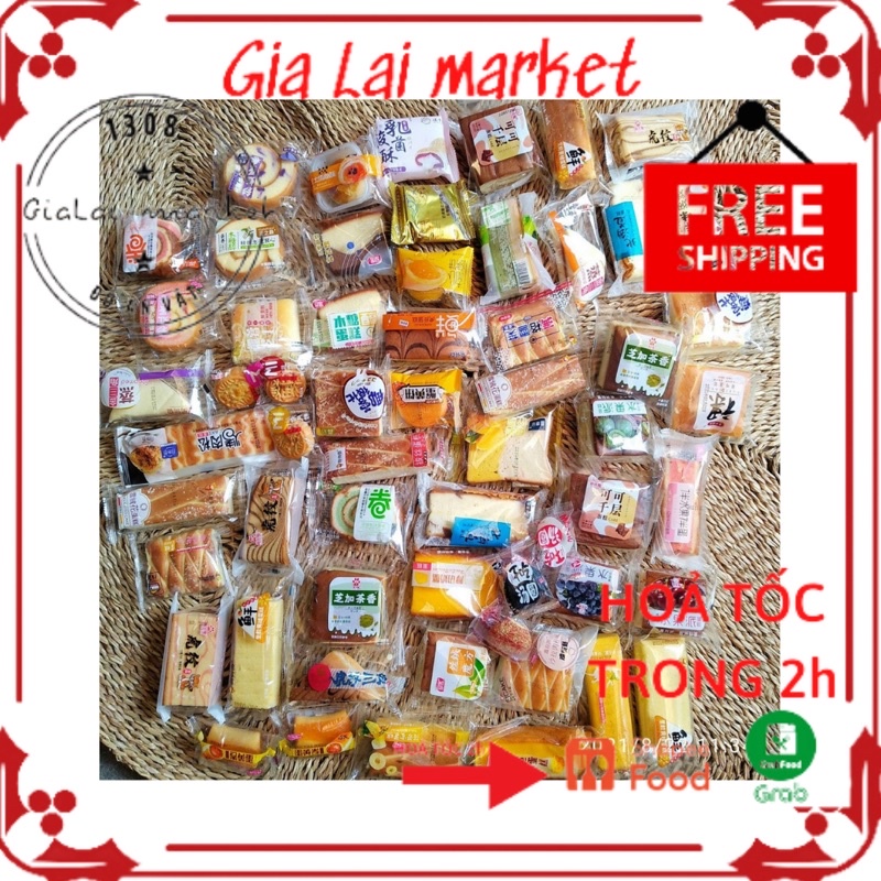 Bánh Mix Đài Loan 1kg ►FREESHIP◄ 1kg Bánh Kẹo Ăn Vặt - Bách, Online loan Các Loại │ Gia Lai market