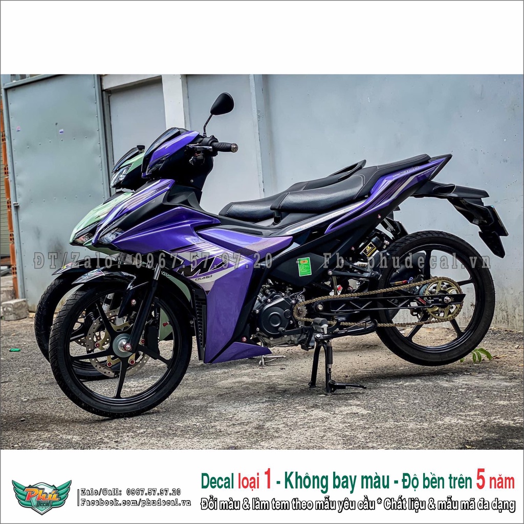 Tem rời Exciter 155 Xanh mx (8)